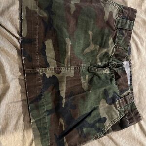 Chor Camouflage Cotton Skirt